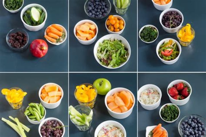 What are 5 servings of fruits and vegetables?