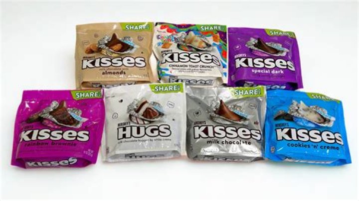 What are all the different types of Hershey Kisses?