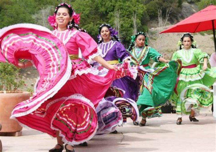 What are Ballet Folklorico dresses called?