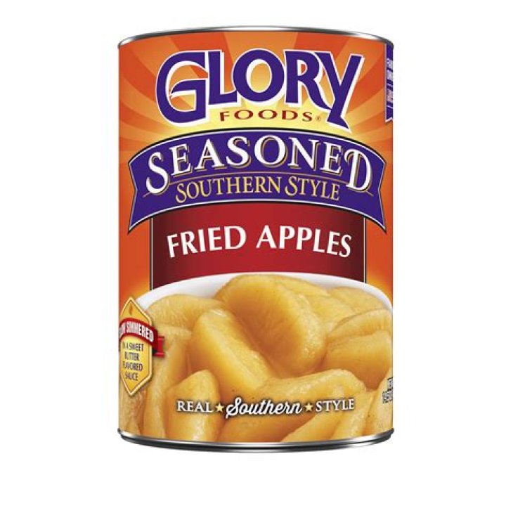What are canned fried apples?
