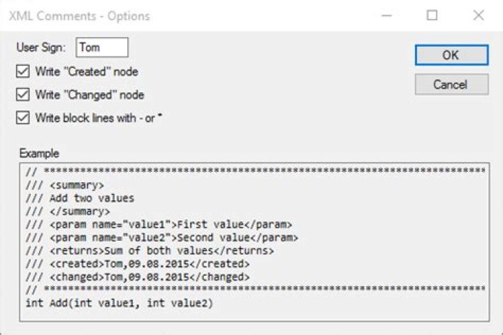 What are comments in XML?