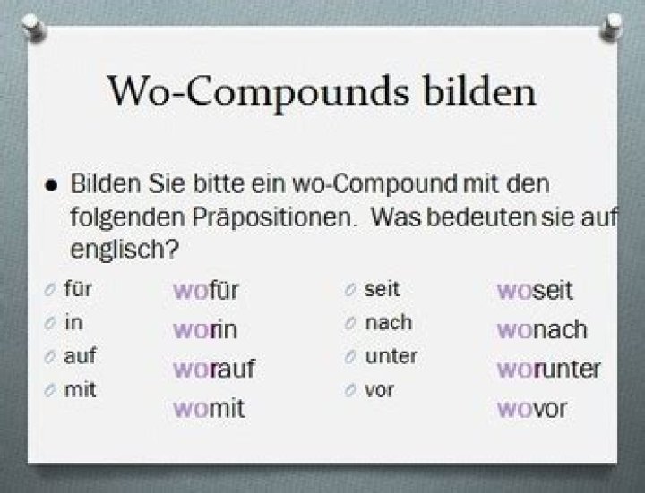 What are DA and WO compounds?
