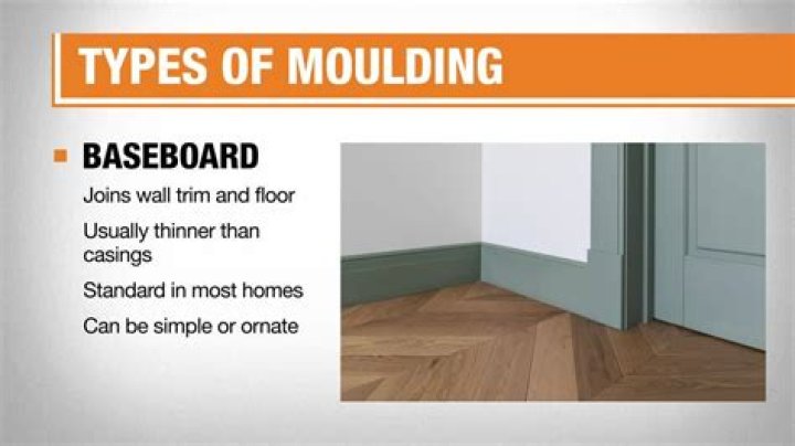 What are different types of Moulding?