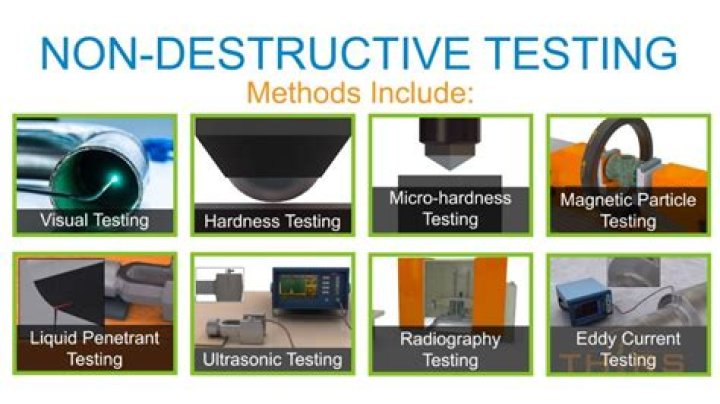 What are five common nondestructive tests?