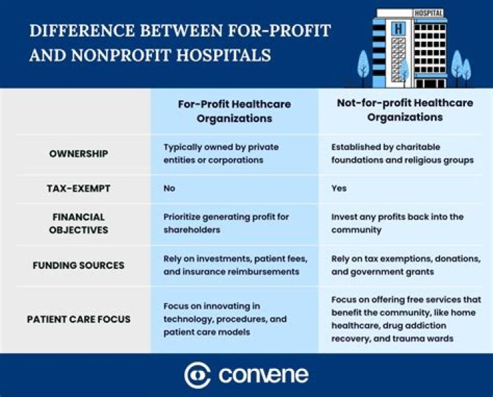 What are for-profit institutions?