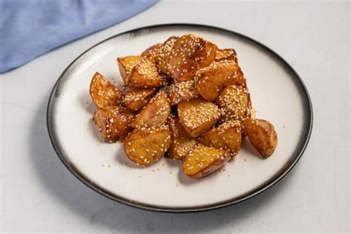 What are glazed potatoes?