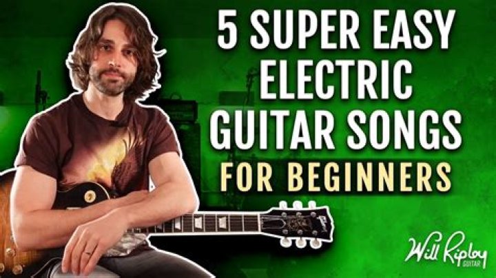 What are good songs to play on the electric guitar?