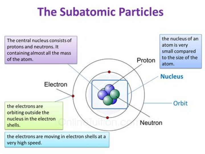 What are neutral particles found in?