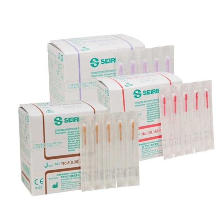 What are seirin needles made of?