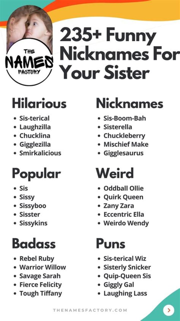 What are silly nicknames?
