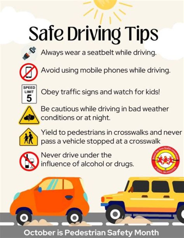 What are some basic tips for driving safely?