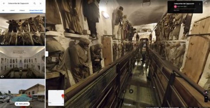 What are some creepy locations on Google Maps?