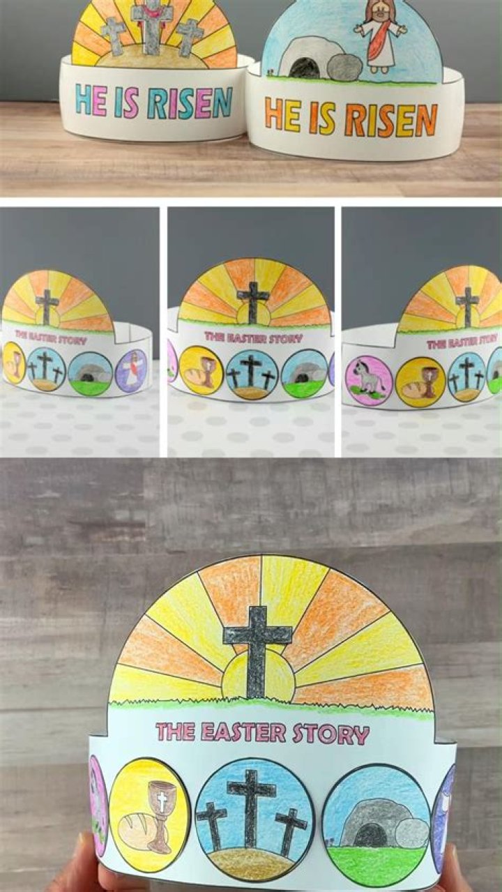What are some easy Christian Easter crafts for Sunday school?