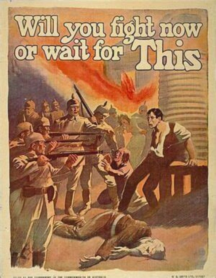 What are some examples of war propaganda?