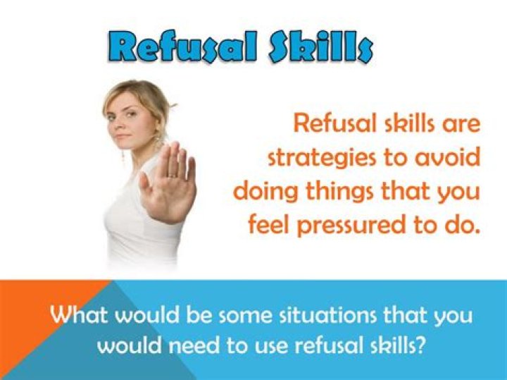 What are some strategies for refusal skills?