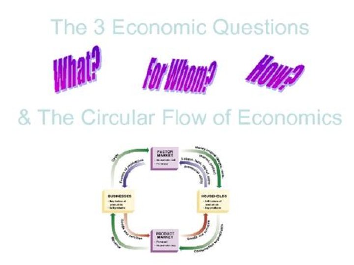 What are the 3 economic questions that must be answered?