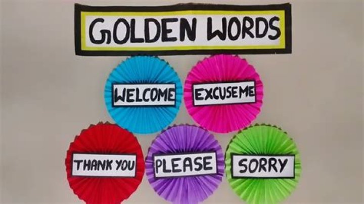 What are the 3 magical words?