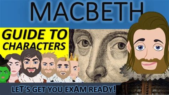 What are the 3 main characters in Macbeth?