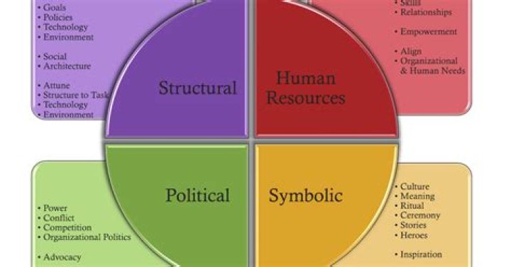 What are the 4 frames of organization?