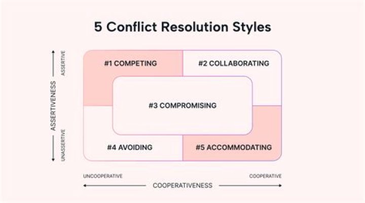 What are the 5 conflict strategies?