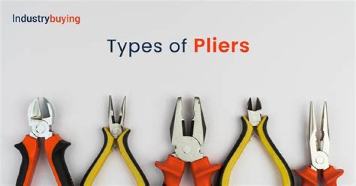 What are the 5 types of pliers?