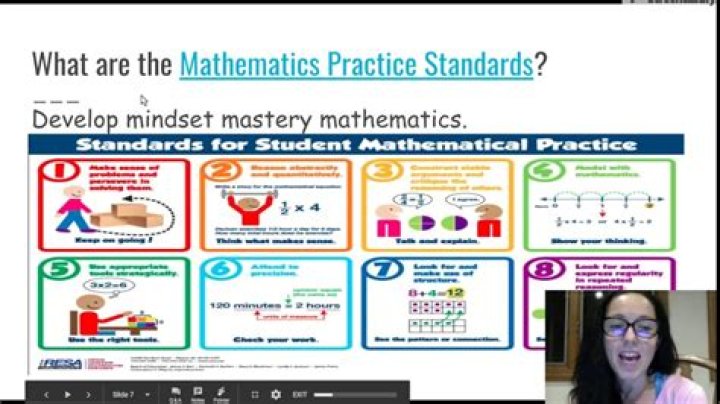 What are the 8 Standards of mathematical Practice?