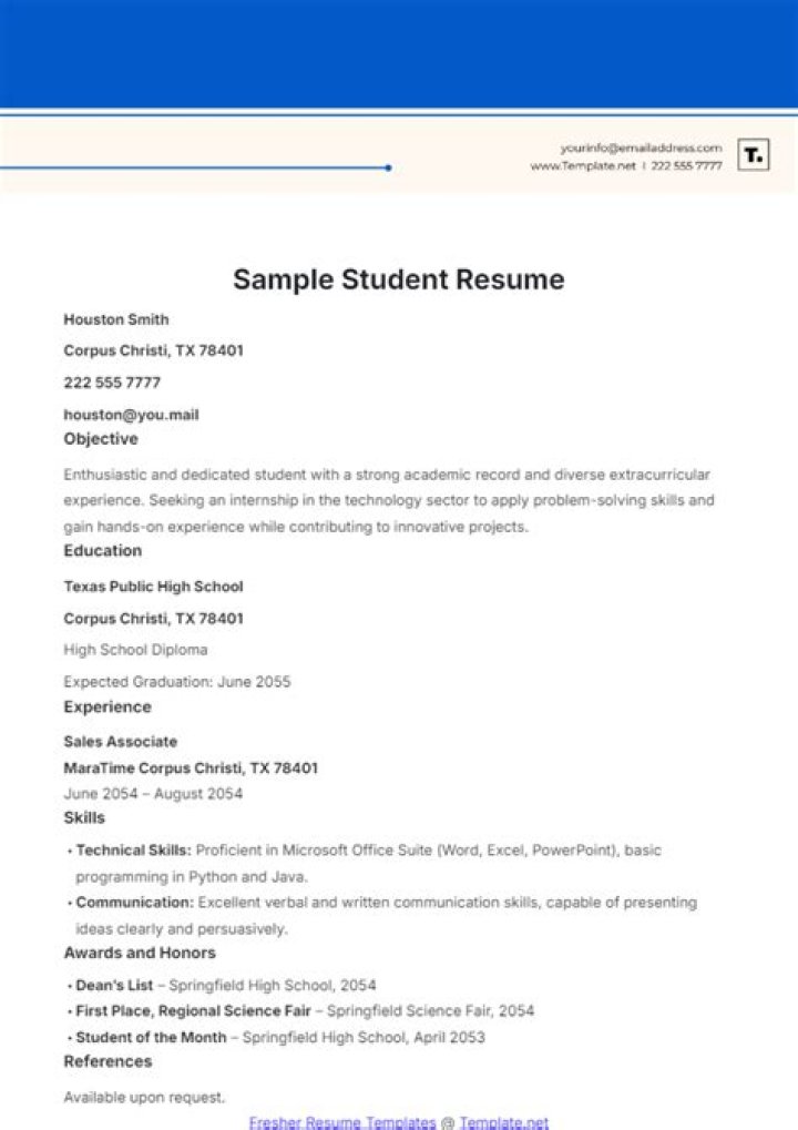 What are the 8 types of resume?