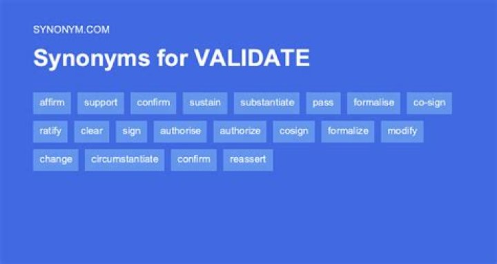 What are the antonyms of validate?