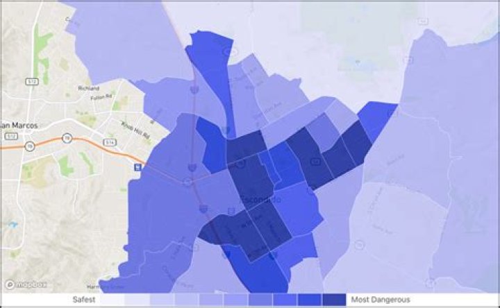 What are the bad areas of Escondido?