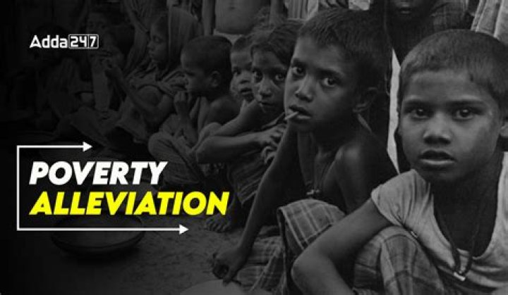 What are the benefits of poverty alleviation?