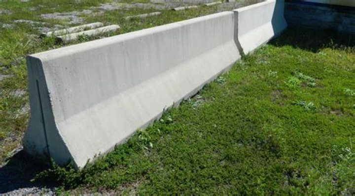 What are the concrete barriers called?