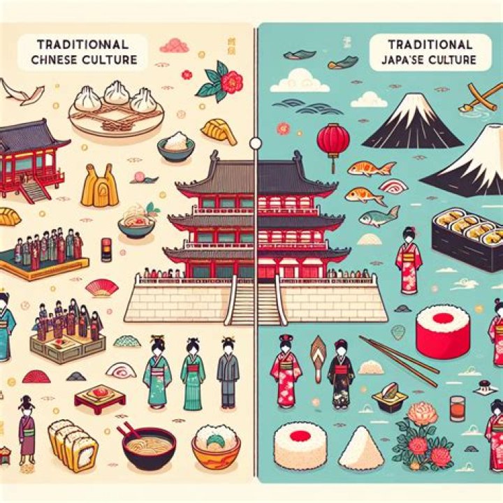 What are the different features between Chinese and Japanese?
