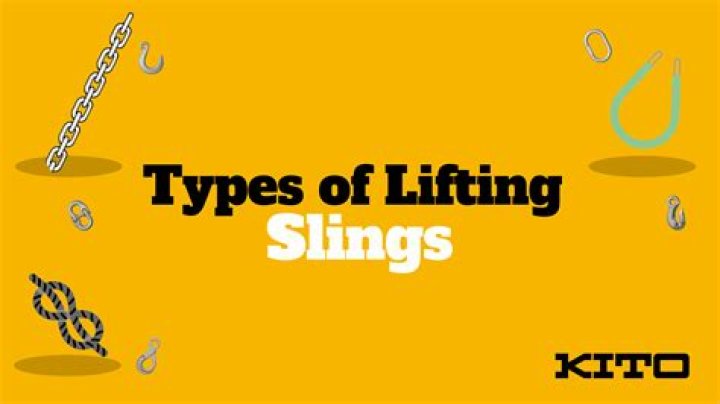 What are the different types of slings?