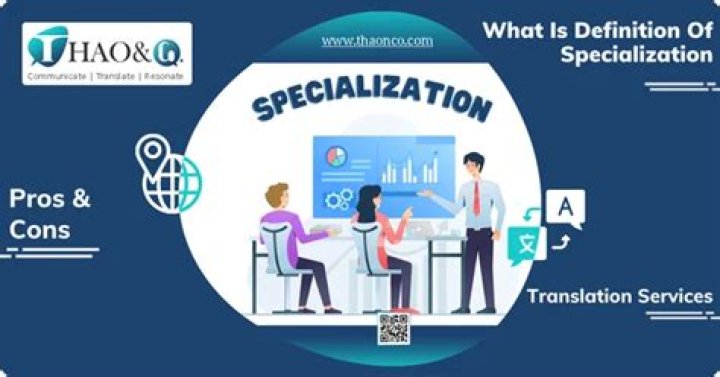 What are the economic advantages of specialization?
