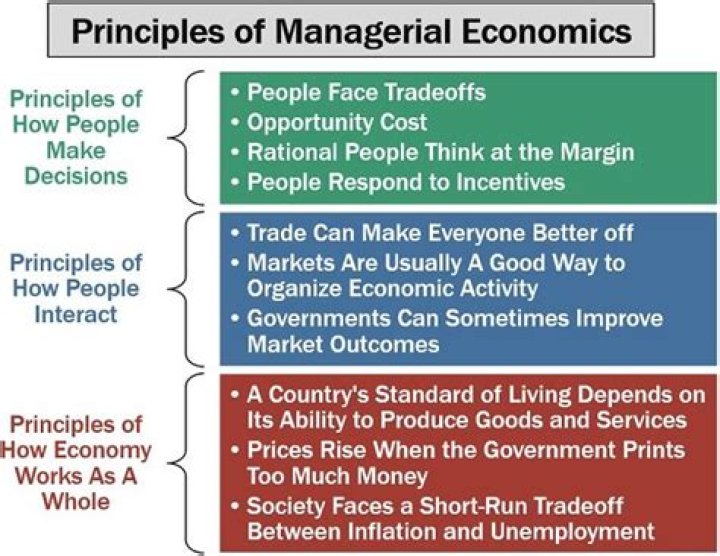 What are the important concepts of managerial economics?