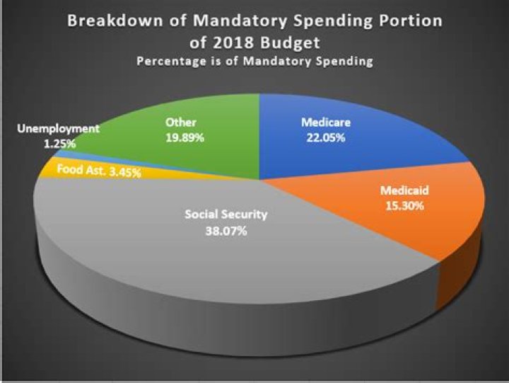 What are the largest mandatory spending items in the budget?