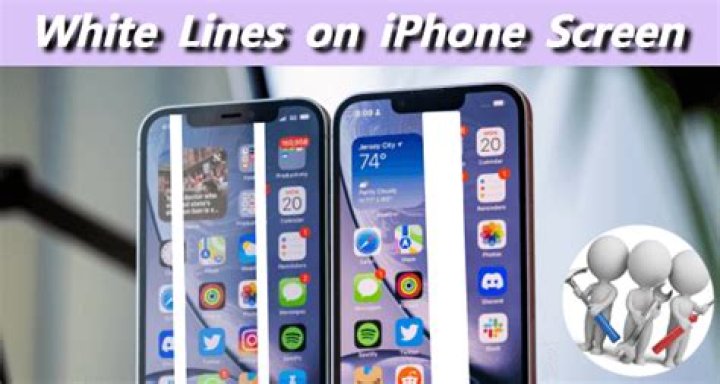 What are the lines on iPhone 6?