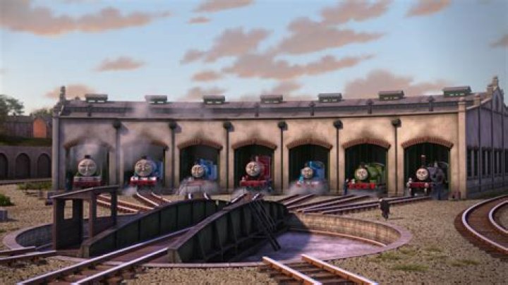 What are the sheds called in Thomas the Tank Engine?