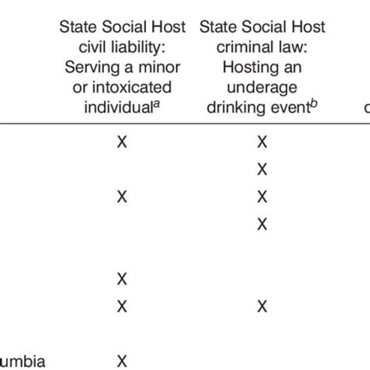 What are the social host laws?