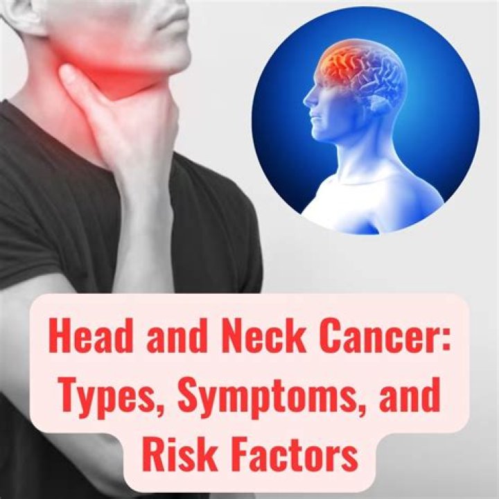 What are the starting symptoms of neck cancer?