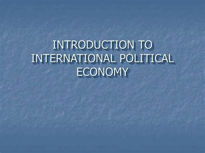 What are the three key perspectives of international political economy?