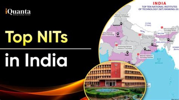 What are the top 5 NITs in India?