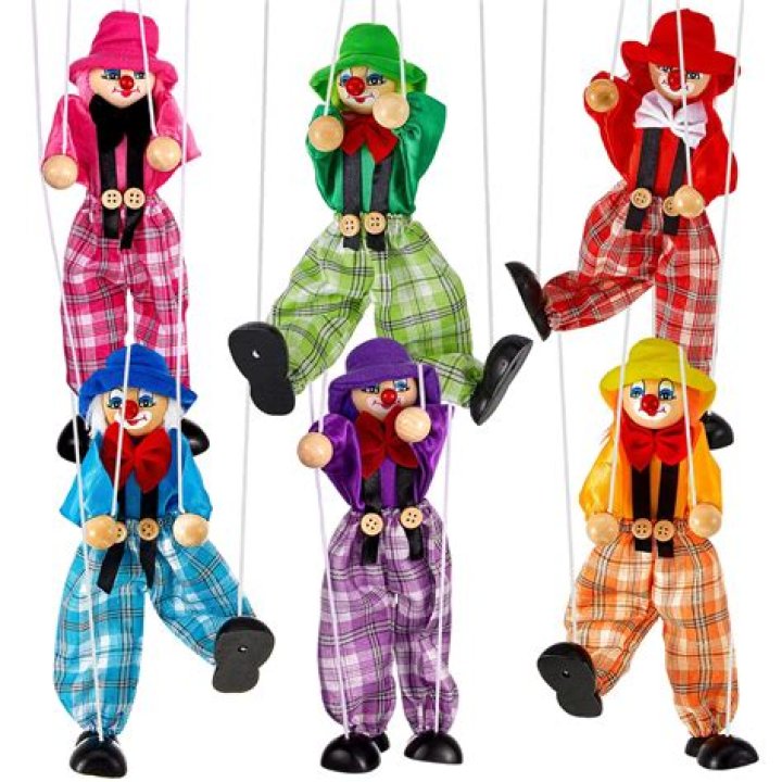 What are those puppets with strings called?