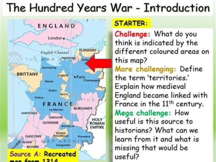 What are two facts about the Hundred Years War?