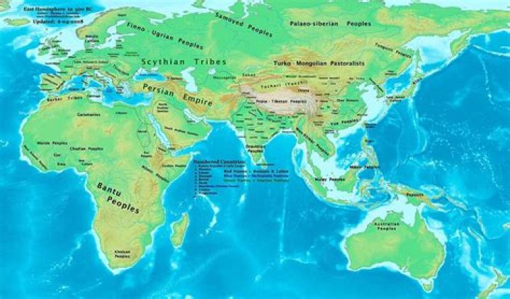 What BC was the 6th century?