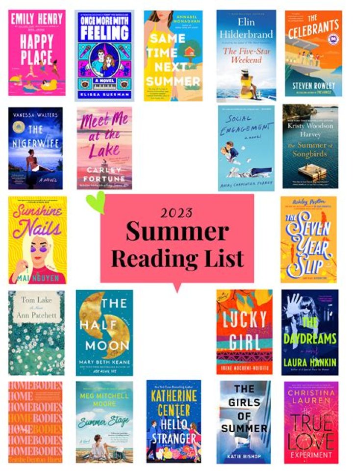 What books are on your summer reading list?