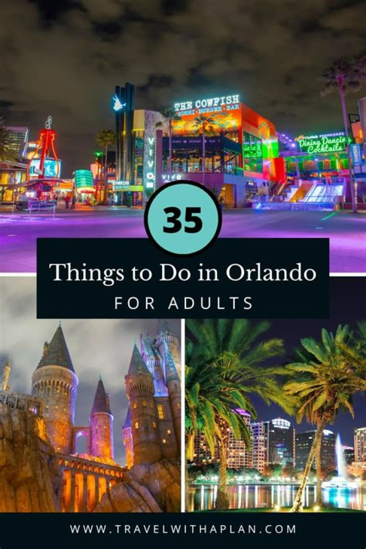 What can adults do in Orlando?