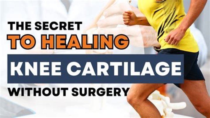 What can be done for worn knee cartilage?