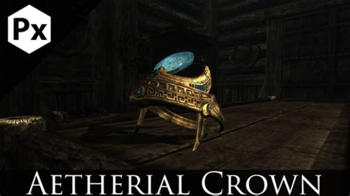What can be worn with the Aetherial crown?