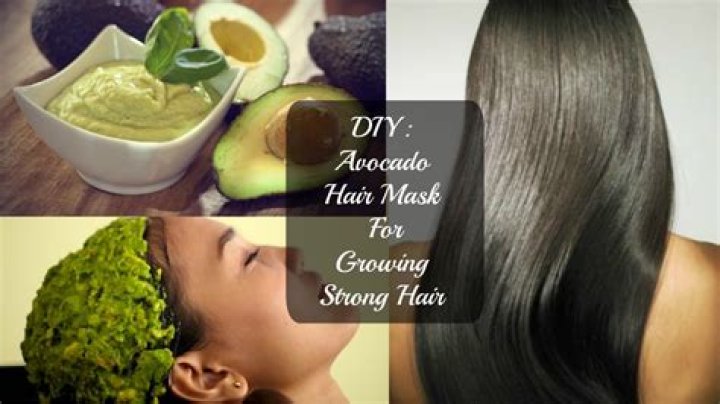 What can I mix with avocado for hair growth?
